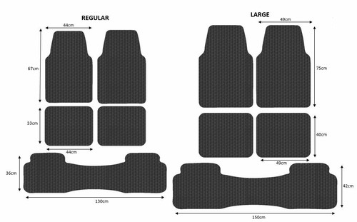 Universal car mats heavy duty - mats,