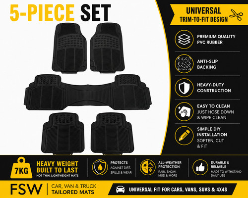 Car floor mats pvc - car,