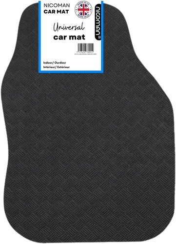 Rubber car mats - rubber, nicoman