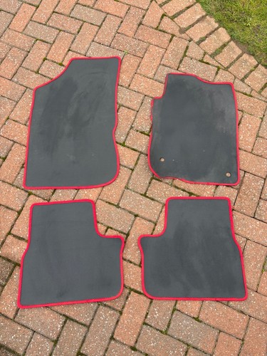 Four car mats set front - set, back