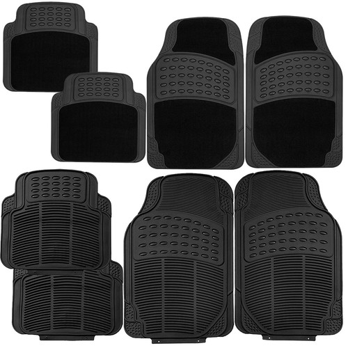 Pcs car mats - car, black