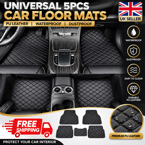Universal 5pcs car floor mats - universal,